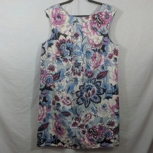 Adrianna Papell Floral Sheath Dress